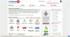 Desktop Screenshot of cyprusairconditioning.com
